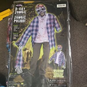Zombie Costume for Kids - Multicolor
